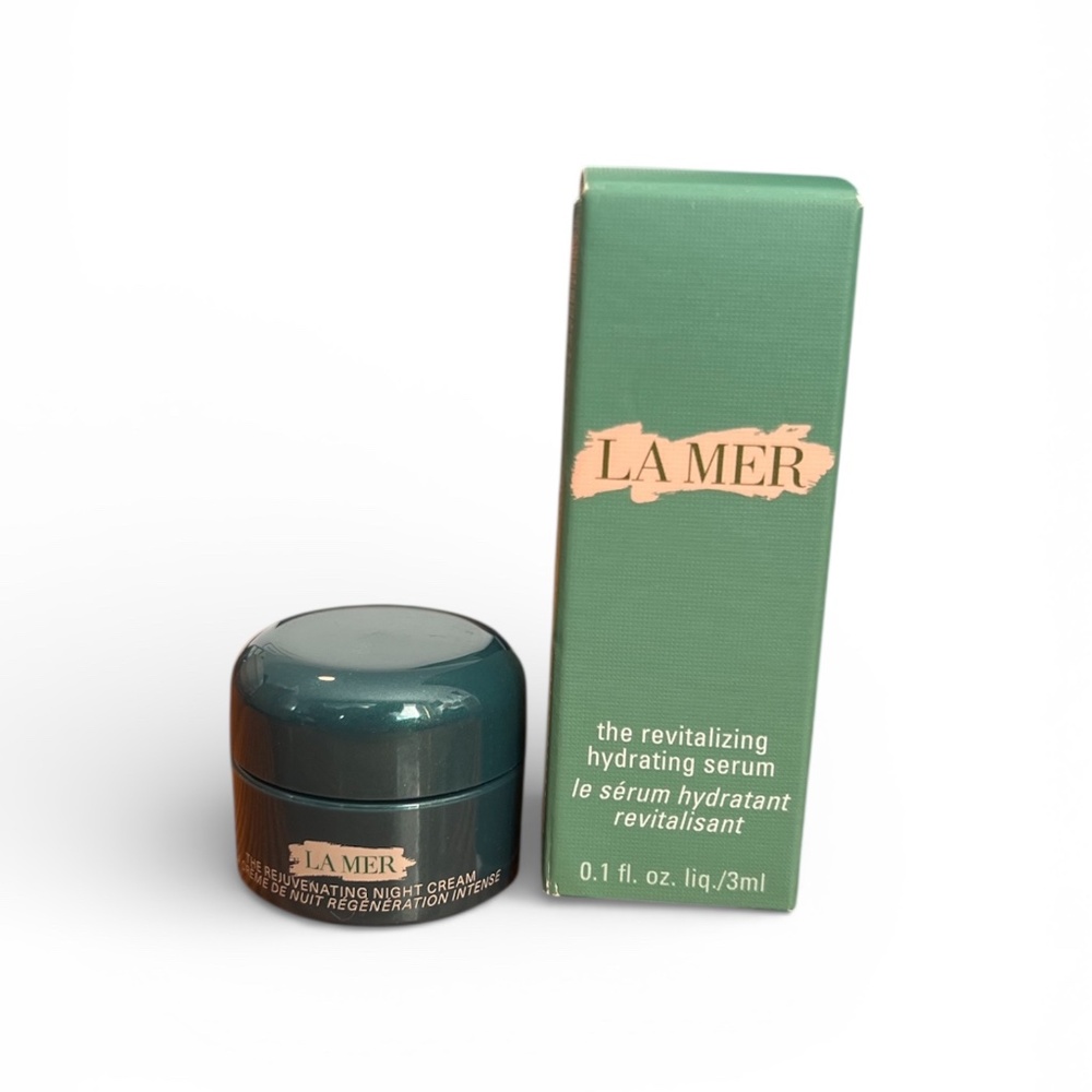 NIB La Mer Mini Duo – Night Cream + Revitalizing Hydrating Serum